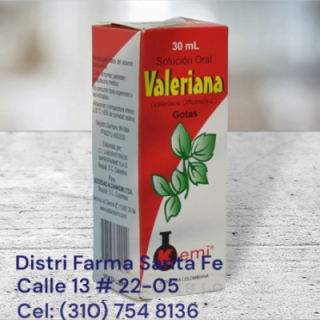 VALERIANA GOTAS  X 30ML (PEQUEÑA)