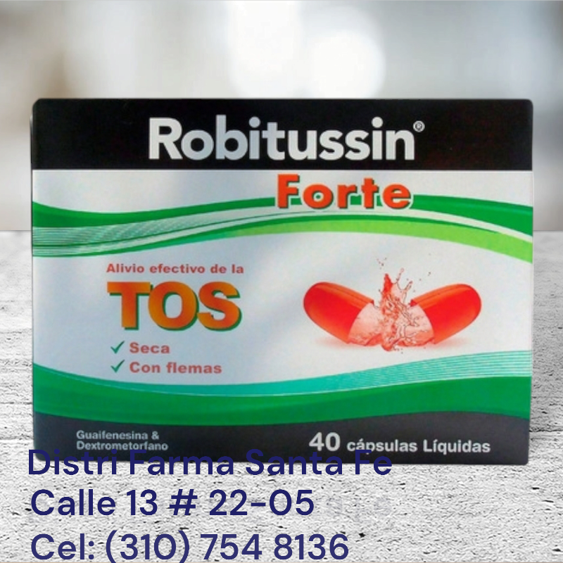 ROBITUSSIN FORTE X 40 CAPSULAS