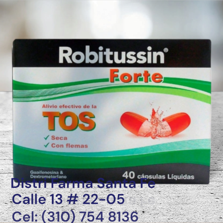 ROBITUSSIN FORTE X 40 CAPSULAS