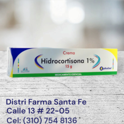 HIDROCORTISONA CREMA 1% TUBO X 15GR