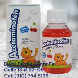 ACETAMINOFEN COASPHARMA. JARABE X 90ML