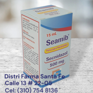 SEAMIB SUSPENSION FRASCO X 15ML (SECNIDAZOL) BF