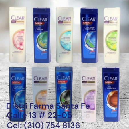 SHAMPOO CLEAR X 400ML
