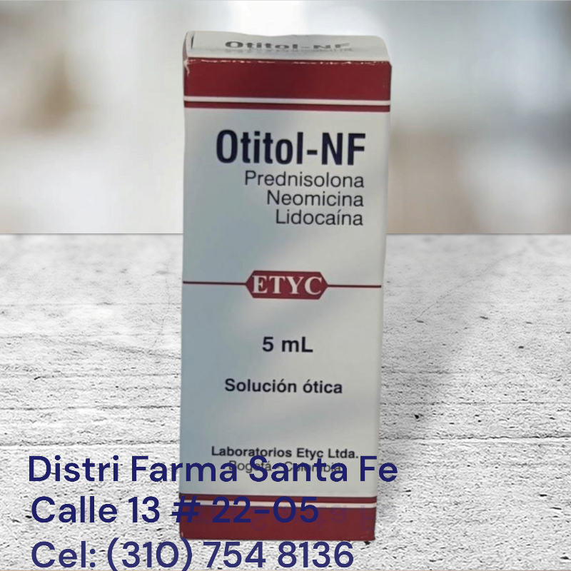 OTITOL NF GOTAS X 5 ML