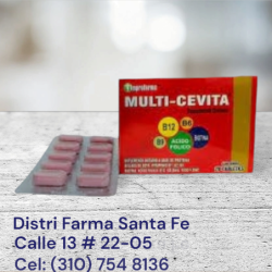MULTI-CEVITA SUPLEMENTO X 20 TABLETAS