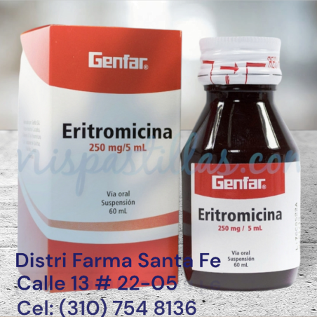 AMOXICILINA SUSPENSION GENFAR 250MG X 45ML