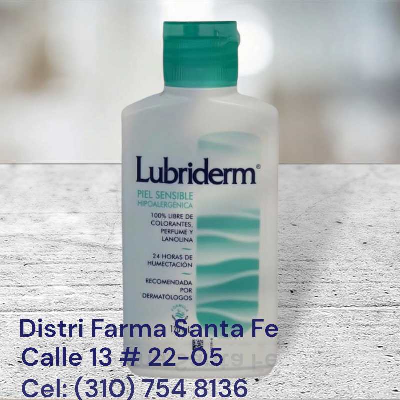 CREMA LUBRIDERM AZUL, VERDE X 120ML (IVA)