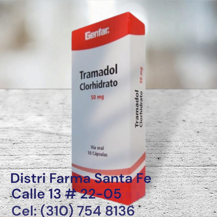 TRAMADOL GENFAR 50MG X 10CAPSULAS