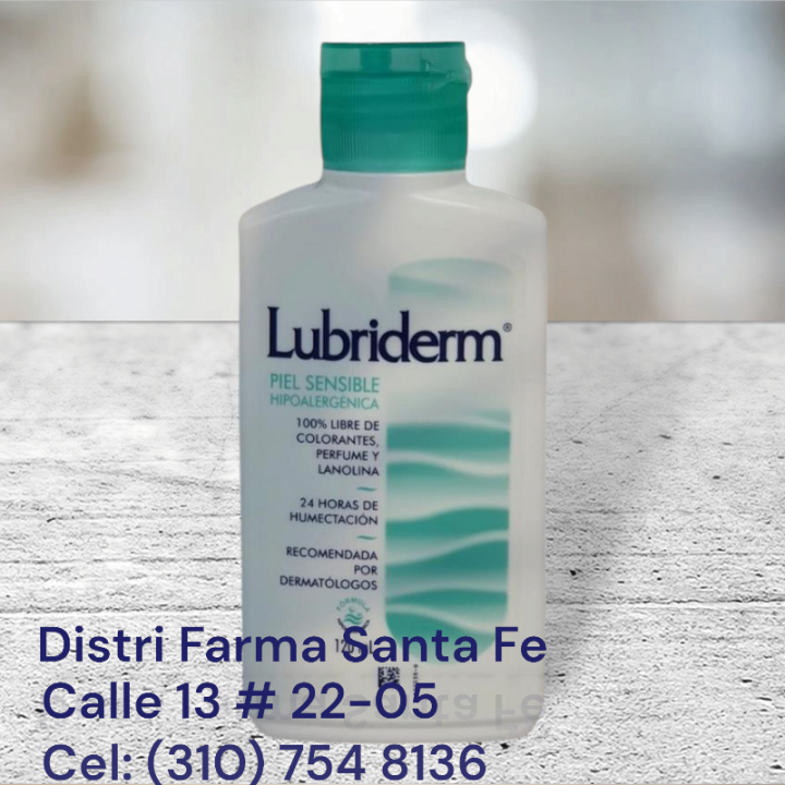 CREMA LUBRIDERM AZUL, VERDE X 120ML (IVA)