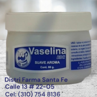 VASELINA BDC X 60GR DR SANA (IVA)
