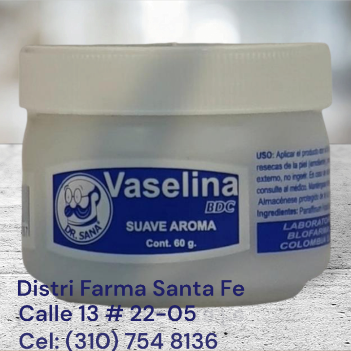 VASELINA BDC X 60GR DR SANA (IVA)