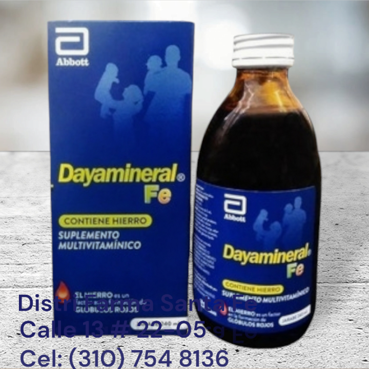 DAYAMINERAL JARABE FRASCO X 240ML (IVA)