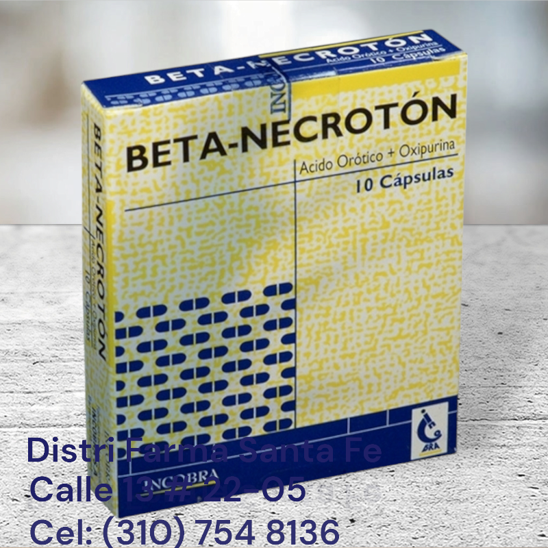 BETA-NECROTON CAJA X 10 CAPSULAS