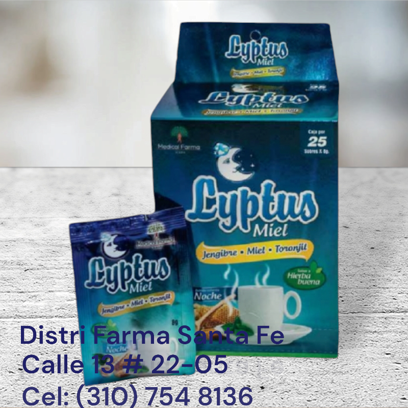 LYPTUS CALIENTE X 25 SOB