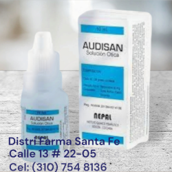 AUDISAN SOLUCION OTICA FRASCO  X 10ML