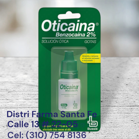 OTICAINA GOTAS 10 ML