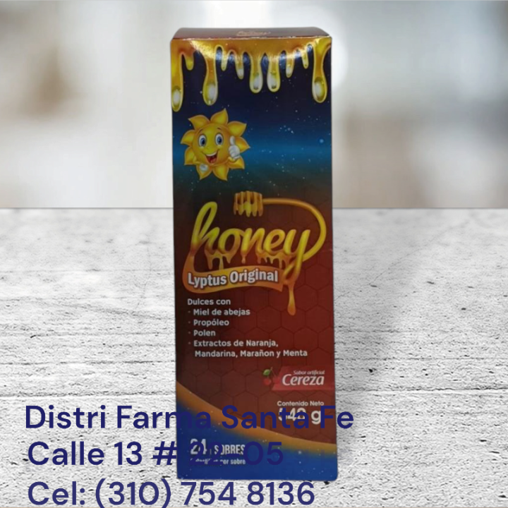 LYPTUS PASTILLAS CAJA  X 24 SOBRES