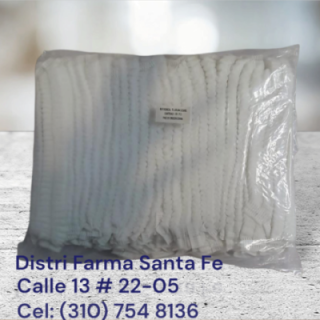 GORRO DESECHABLE TIPO ORUGA X 100 UNIDADES (IVA)