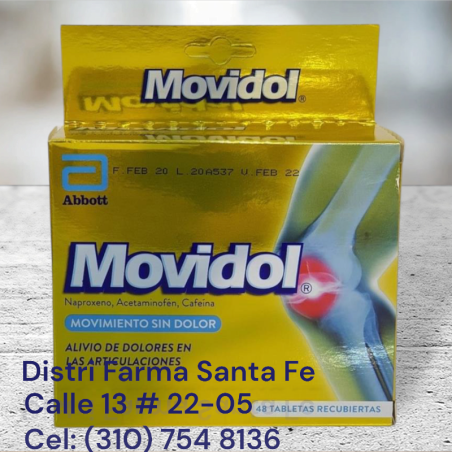 MOVIDOL X 48 TABLETAS