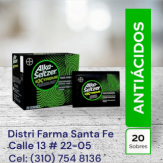 ALKA SELTZER EXTREME X 20SOBRES