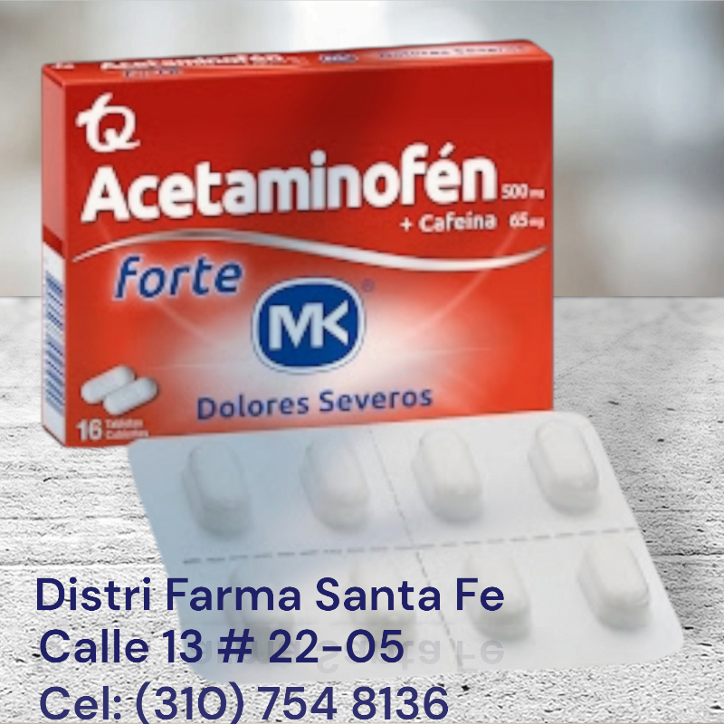 ACETAMINOFEN FORTE MK X 16TAB