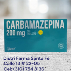 CARBAMAZEPINA LAPROFF 200 MG X 300 TABLETAS