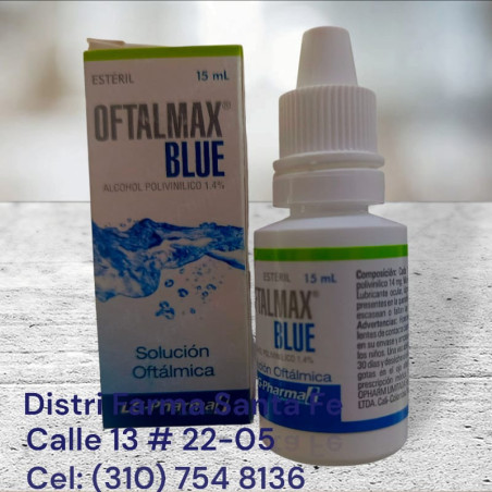 OFTALMAX BLUE (ALCO POLIVINICO) X 15ML (LAGRIMAS)