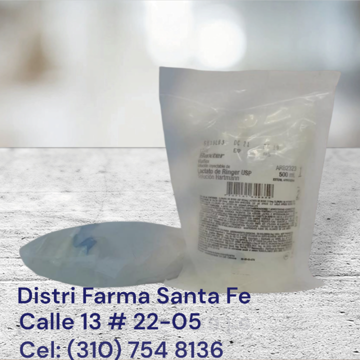 LACTATO DE RINGER BOLSA X 500ML