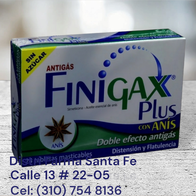 FINIGAX PLUS CON ANIS X 24 TABLETAS