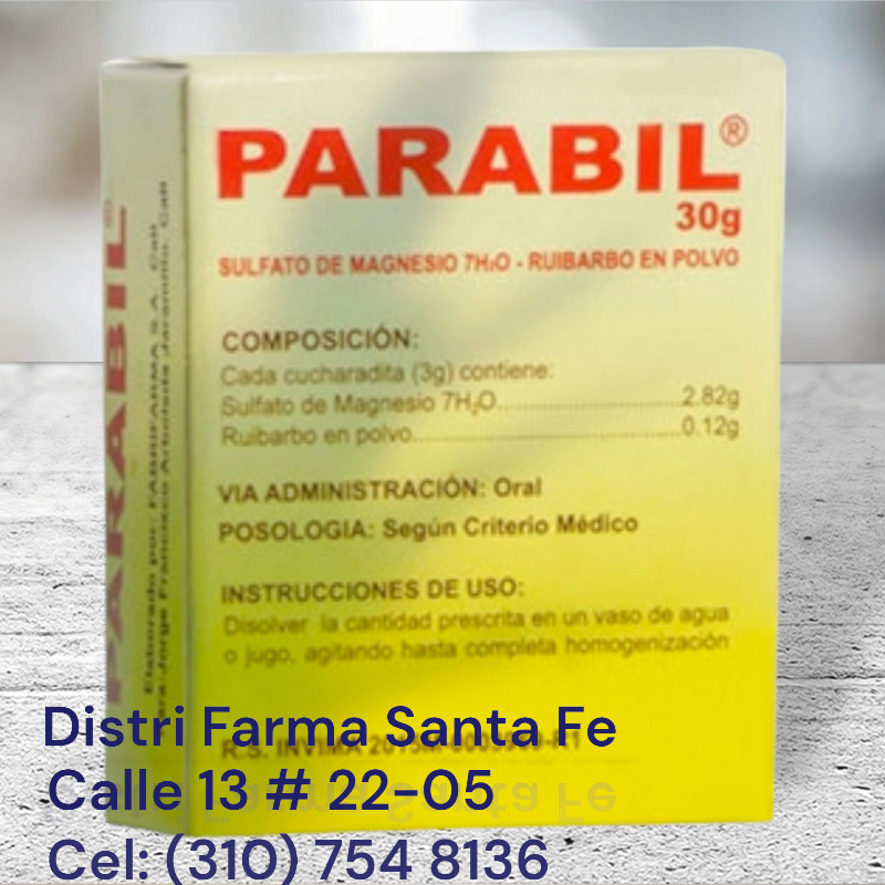 PARABIL X 10 TABLETAS