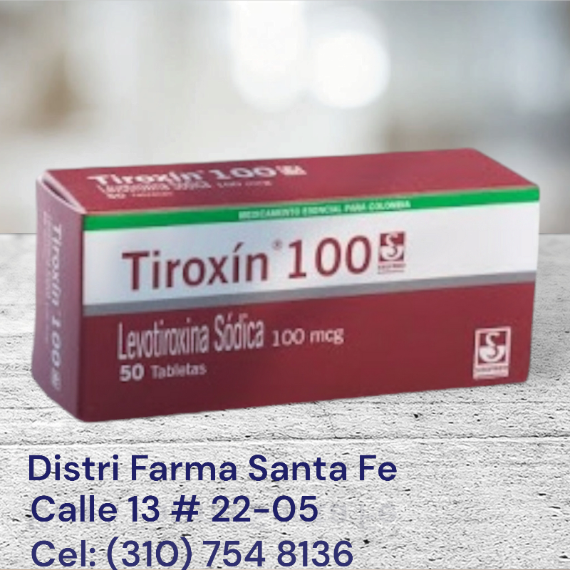 TIROXIN 100 MG X 80 TABLETAS