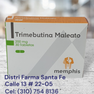 TRIMEBUTINA MEMPHIS 200MG X 30 TABLETAS
