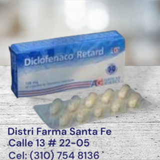 DICLOFENACO AMERICAN GENERICS 100MG X 20 CAPSULAS