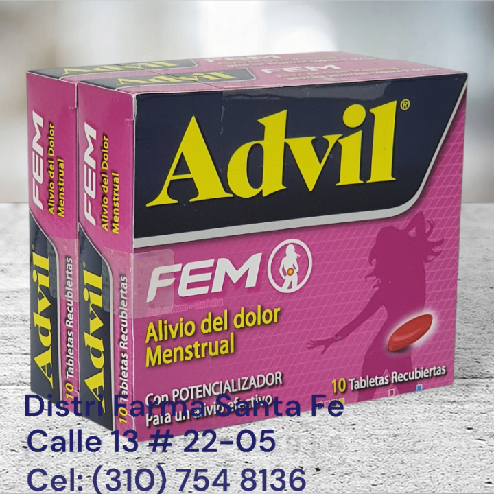 ADVIL FEM X 20 TABLETAS