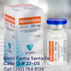 HIDROCORTISONA AMPOLLA X 100MG