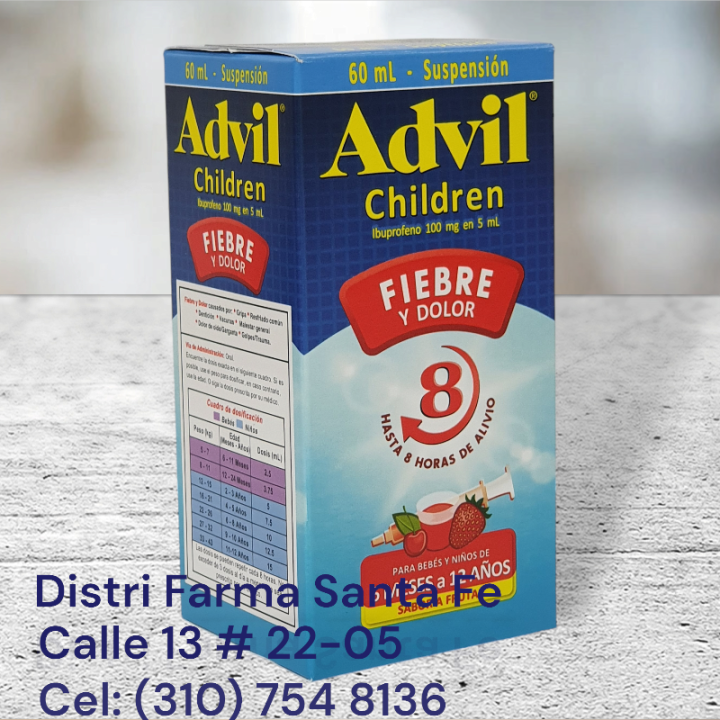 ADVIL CHILDREN JARABE X 60ML