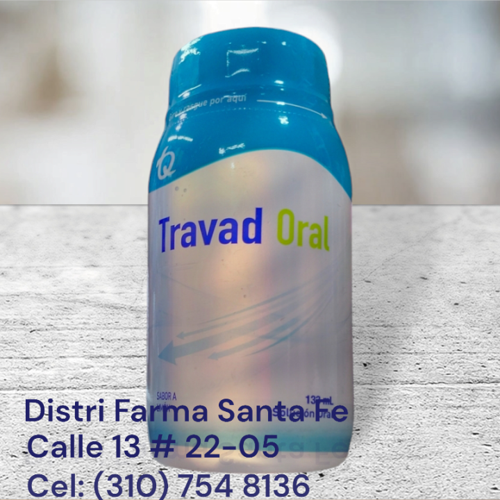 TRAVAD ORAL FRASCO  X 133ML (TQ)