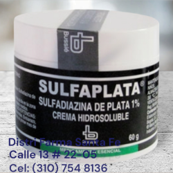 SULFADIAZINA DE PLATA X 60GR (MEDIANA)