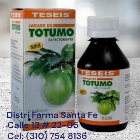 JARABE DE TOTUMO FRASCO X 120ML