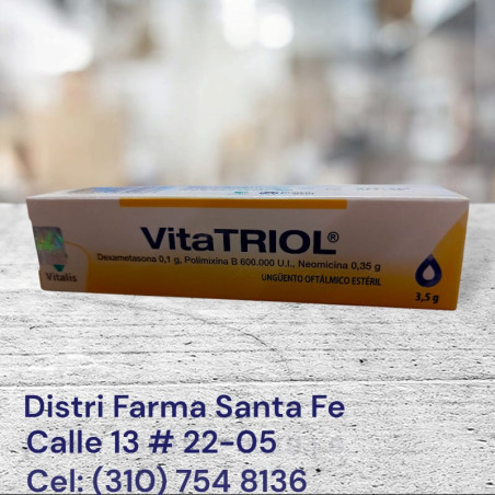VITATRIOL UNGUENTO OFTALMICO X 3.5GR