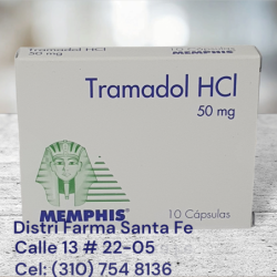 TRAMADOL COLMED 50MG X 10 CAPSULAS