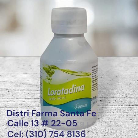LORATADINA JARABE LAPROFF FRASCO X 120ML