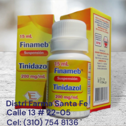 TINIDAZOL SUSPESION COASPHARMA X 200ML