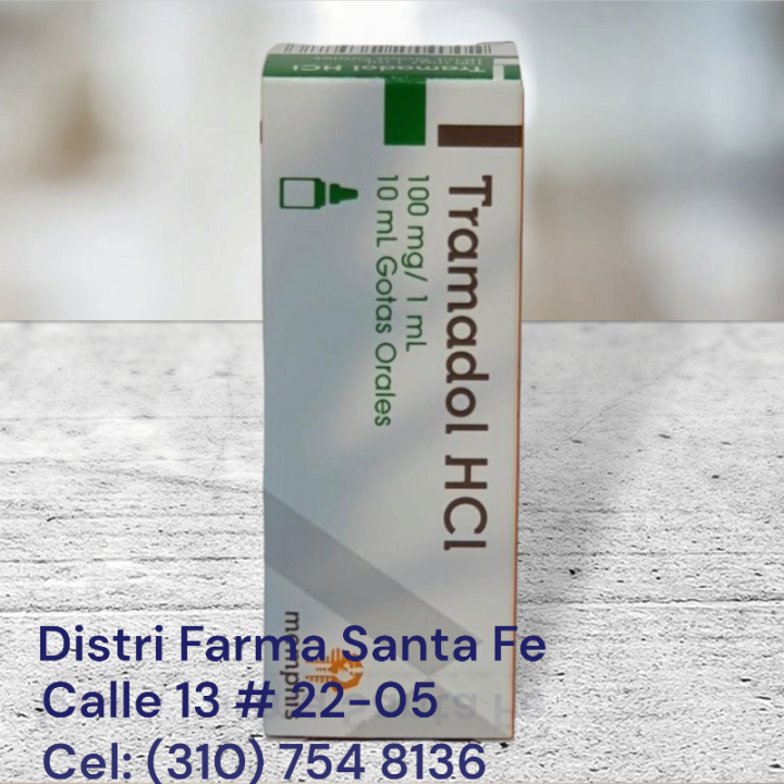 TRAMADOL GOTAS MEMPHIS FRASCO X 10ML